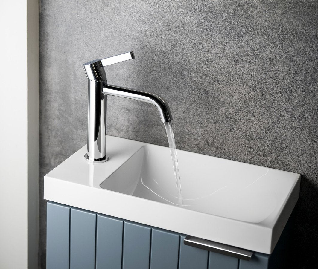 ICONIC Baterie lavoar, crom