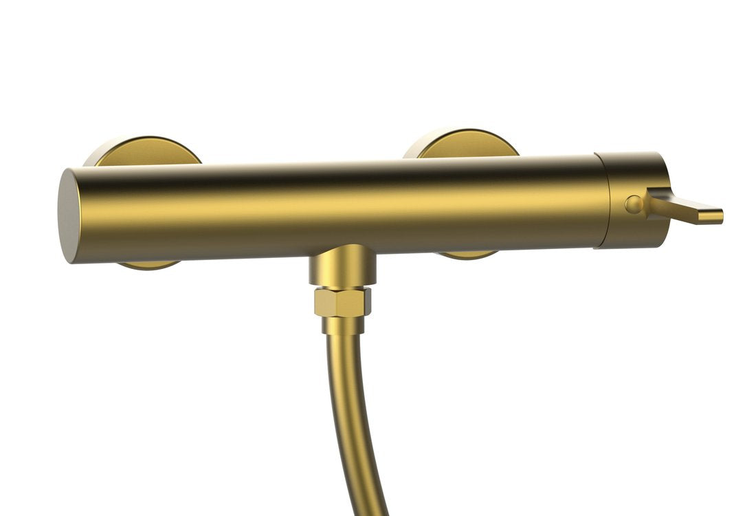 ICONIC Baterie duș montaj pe perete, auriu mat