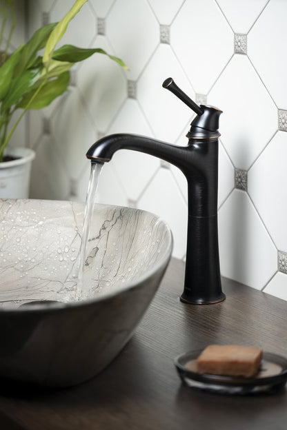 CLASSIC Baterie lavoar înaltă, bronz antichizat