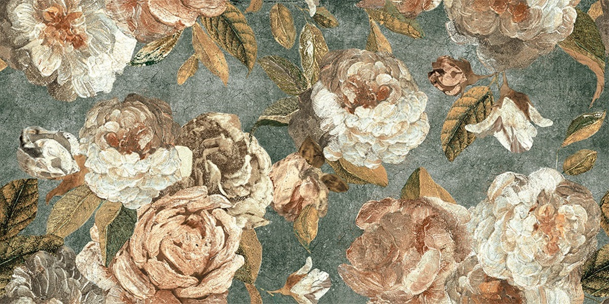 ALCHYMIE FLOWERY GREEN 60X120