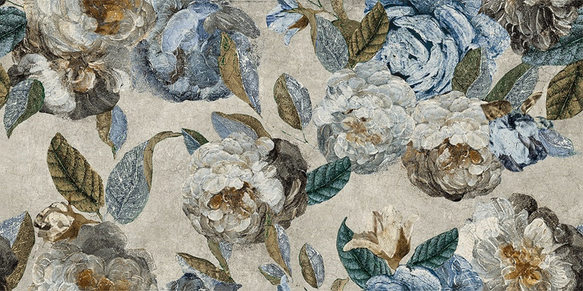 ALCHYMIE FLOWERY GREY 60X120