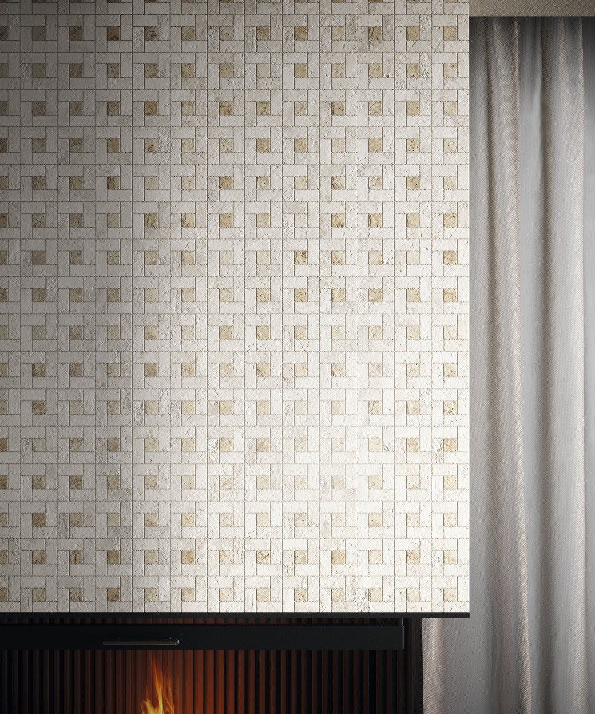 AURUM RIQUADRO CANDOR NUX MOSAICO 30X30