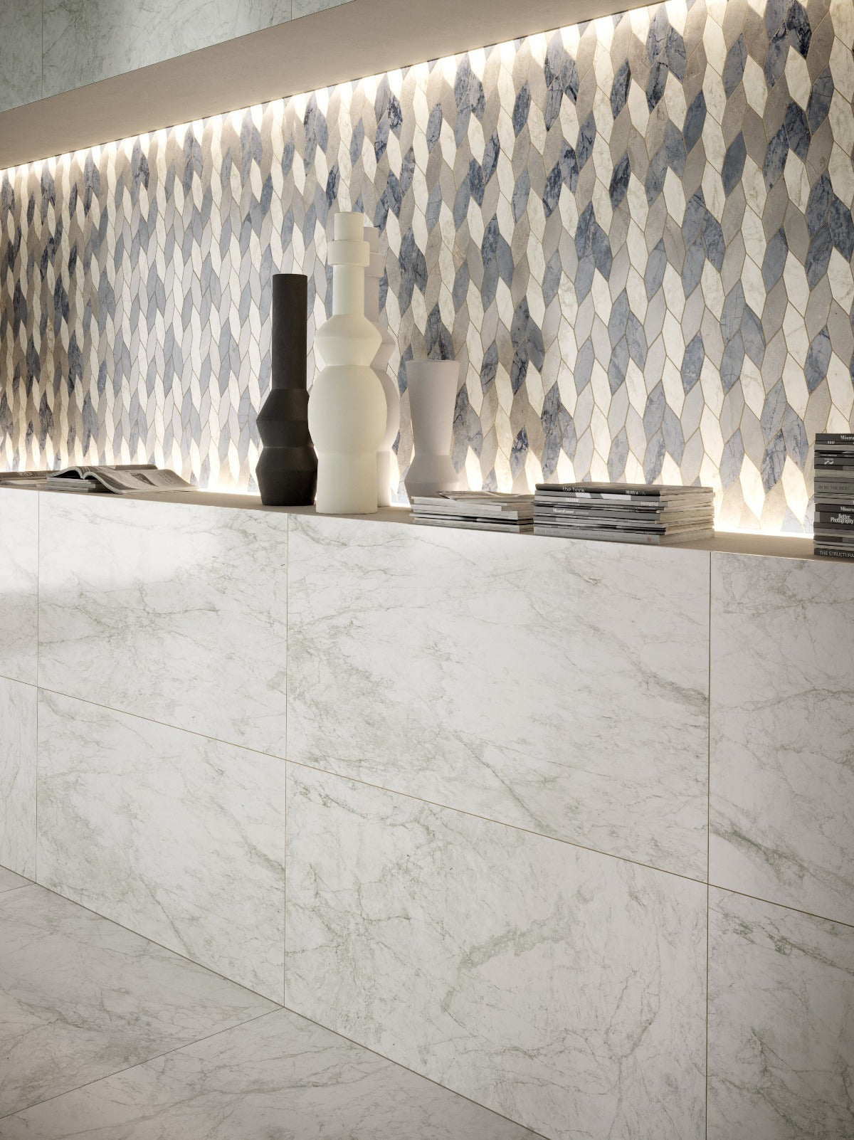 CONTACT STONE WHITE SEMILUCIDO SURFACE 60X120