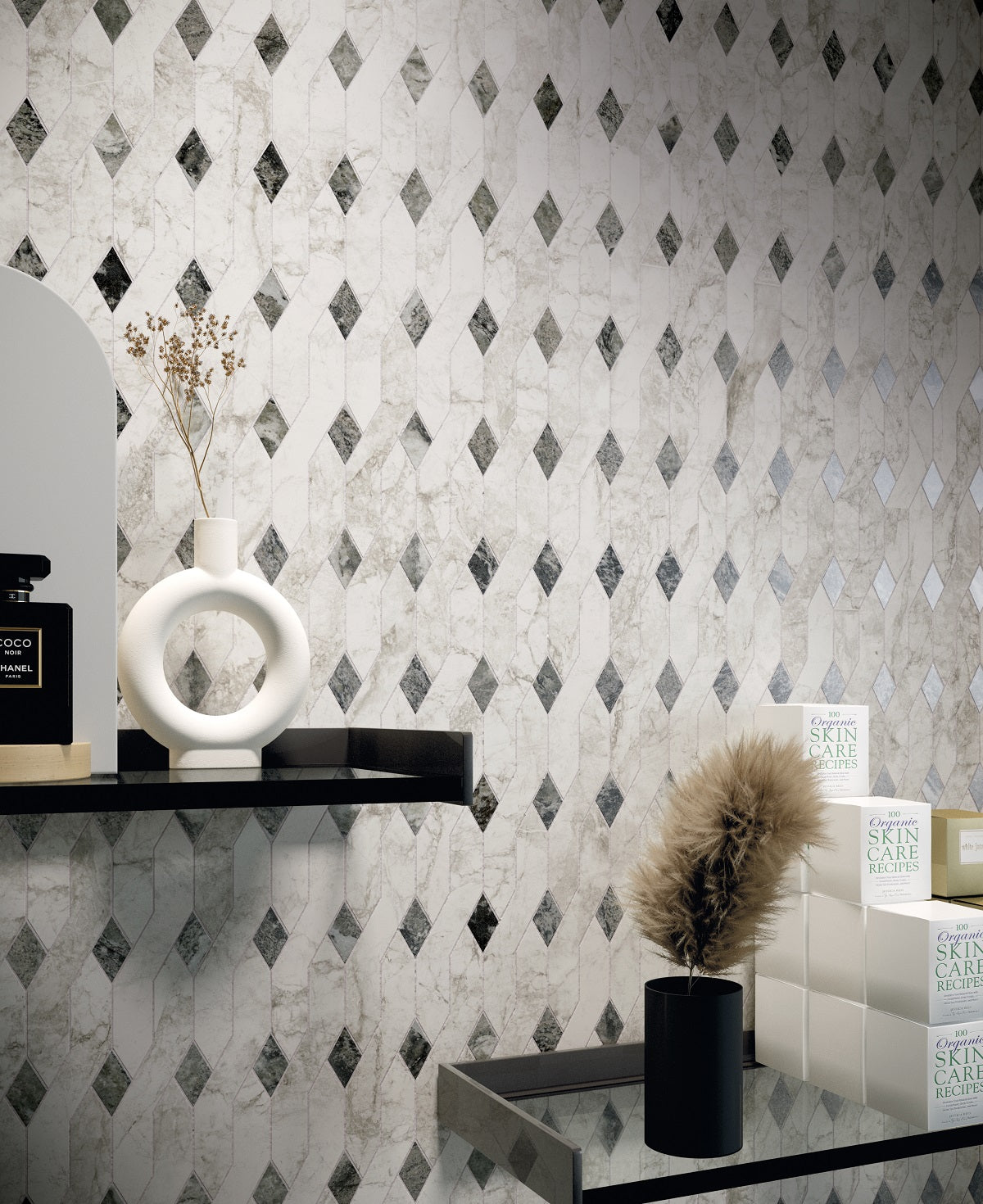 CONTACT SKILL WHITE MOSAICO 31X34