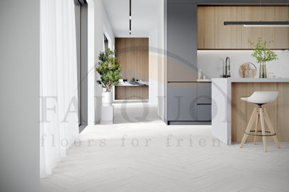 SPC HERRINGBONE White HB D2935