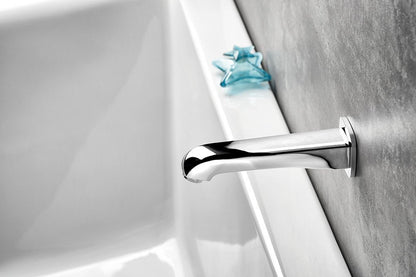 DREAMART Pipă montaj pe perete, crom