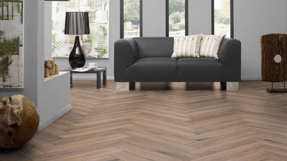 HERRINGBONE Metz Oak D3766
