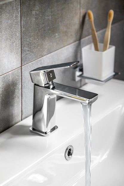 FACTOR Baterie lavoar, crom