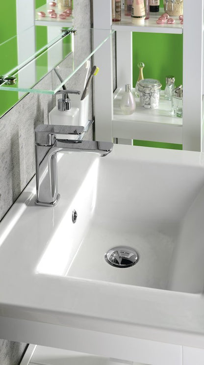 FACTOR Baterie lavoar, crom