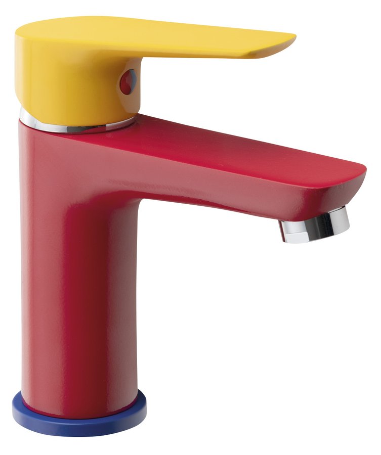 KID Baterie lavoar pe blat, color/crom