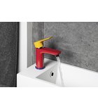 KID Baterie lavoar pe blat, color/crom