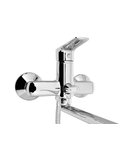 LOTTA Baterie lavoar/cadă montaj pe perete, crom