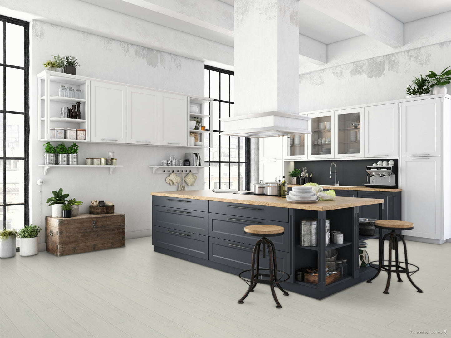 VILLA Opal Oak White M1234