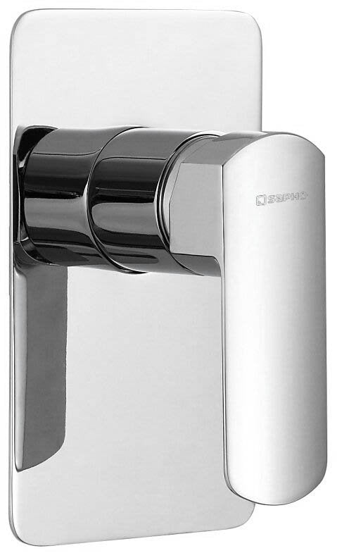 MIXONA Baterie duș încastrată, 1 cale, crom