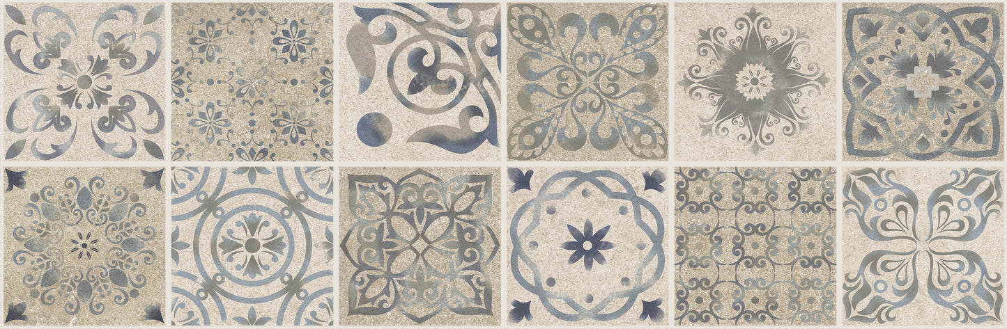 DECOR OZONE MOZAICO ANTIQUE GREY  30x90