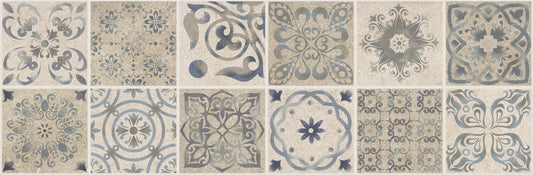 DECOR OZONE MOZAICO ANTIQUE GREY  30x90