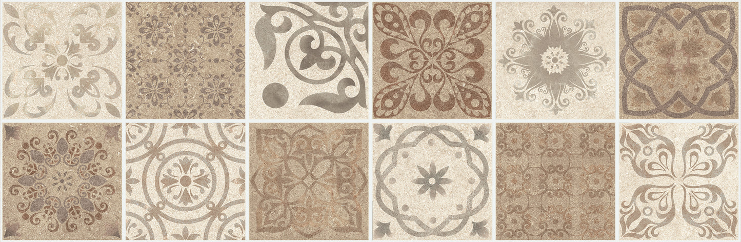 DECOR OZONE MOZAICO ANTIQUE TAUPE 30x90