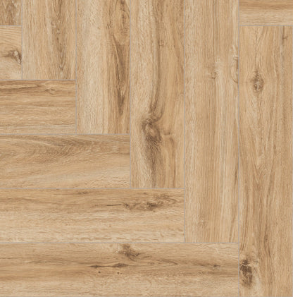 SPC HERRINGBONE Vail Oak HB P1003