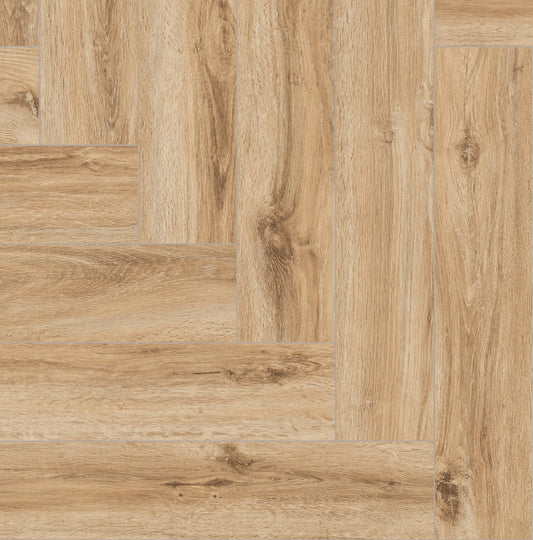 SPC HERRINGBONE Vail Oak HB P1003