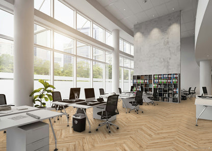 SPC HERRINGBONE Vail Oak HB P1003