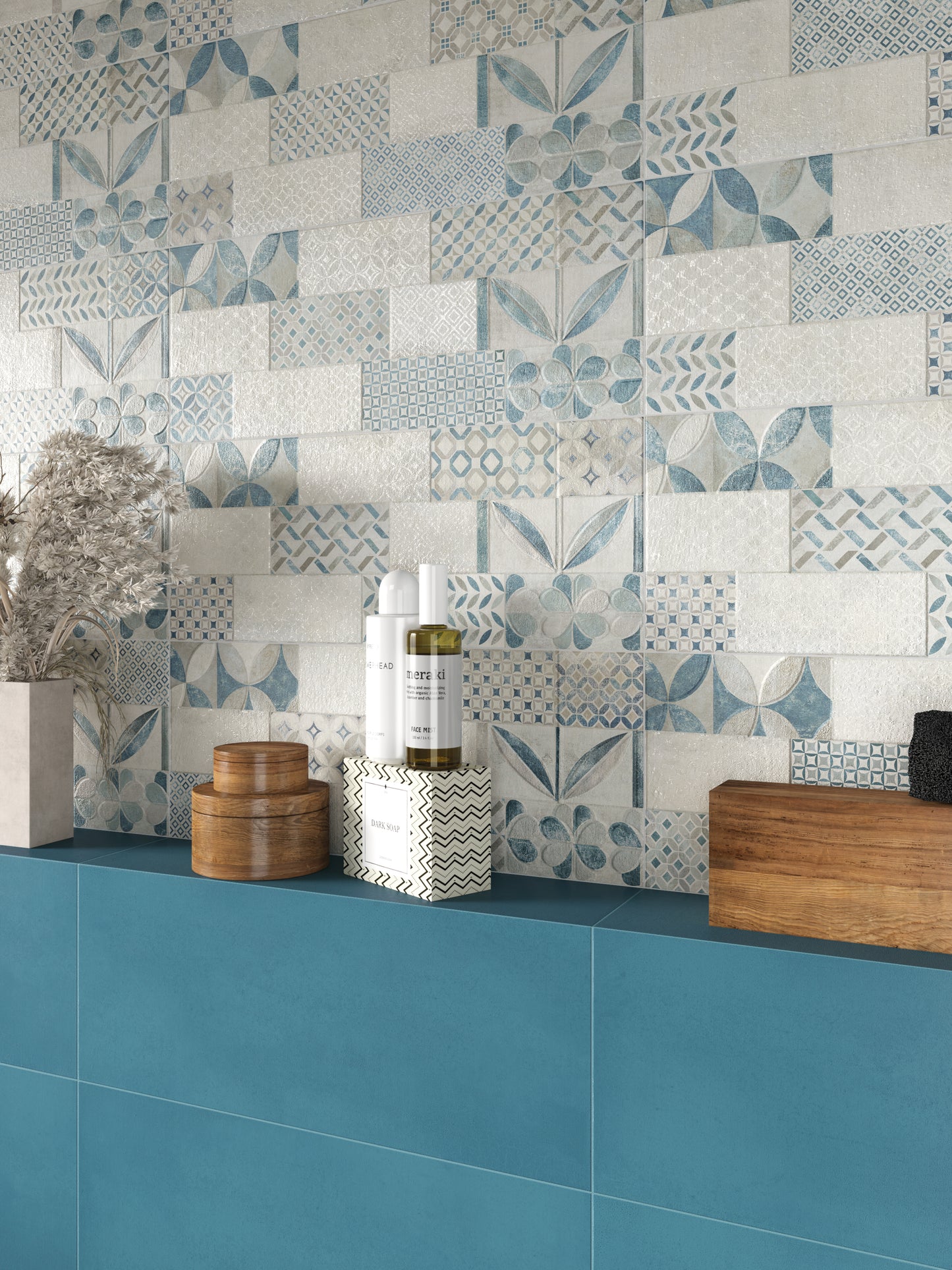 TUSCANY STENCIL 32x80.5