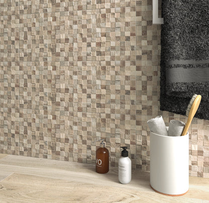 LITHOS MOSAICO LITHOS TAUPE 3D 32x80.5