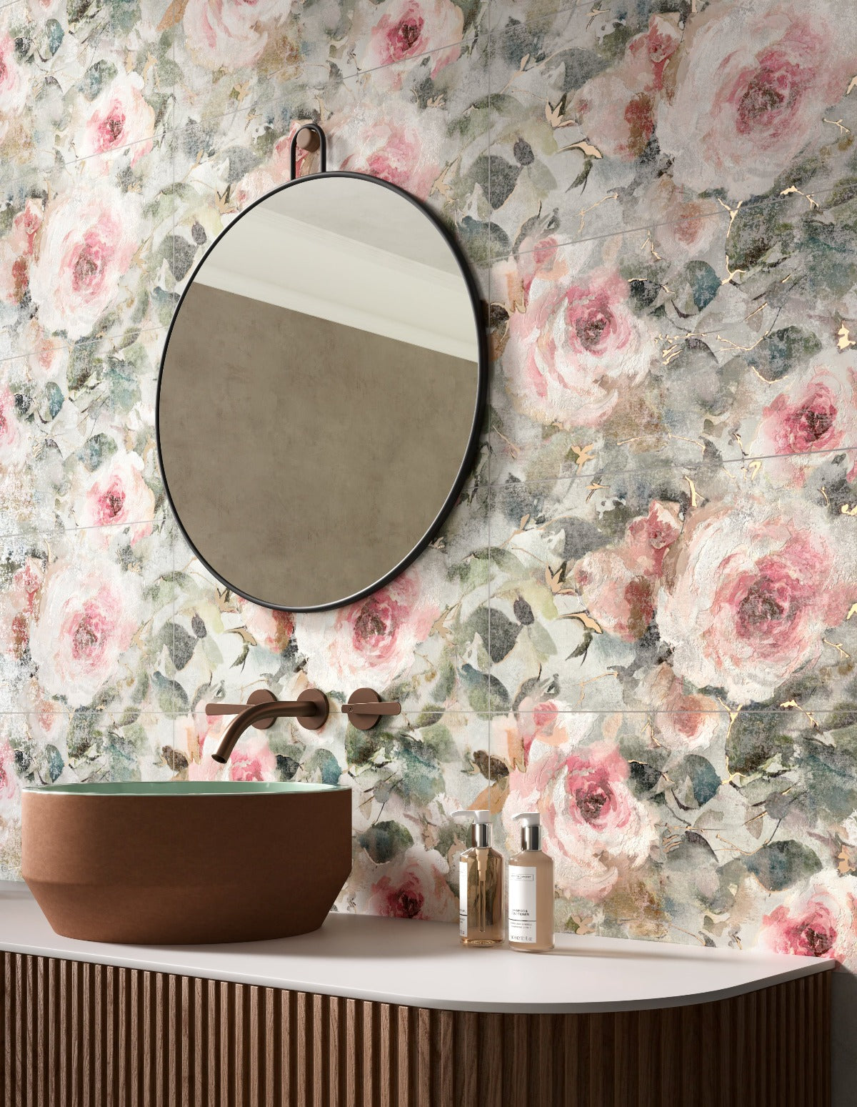 ORANGERIE Composizione ROSE 60X60