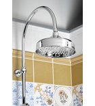 DREAMART Pălărie duș 208 mm, inox lustruit