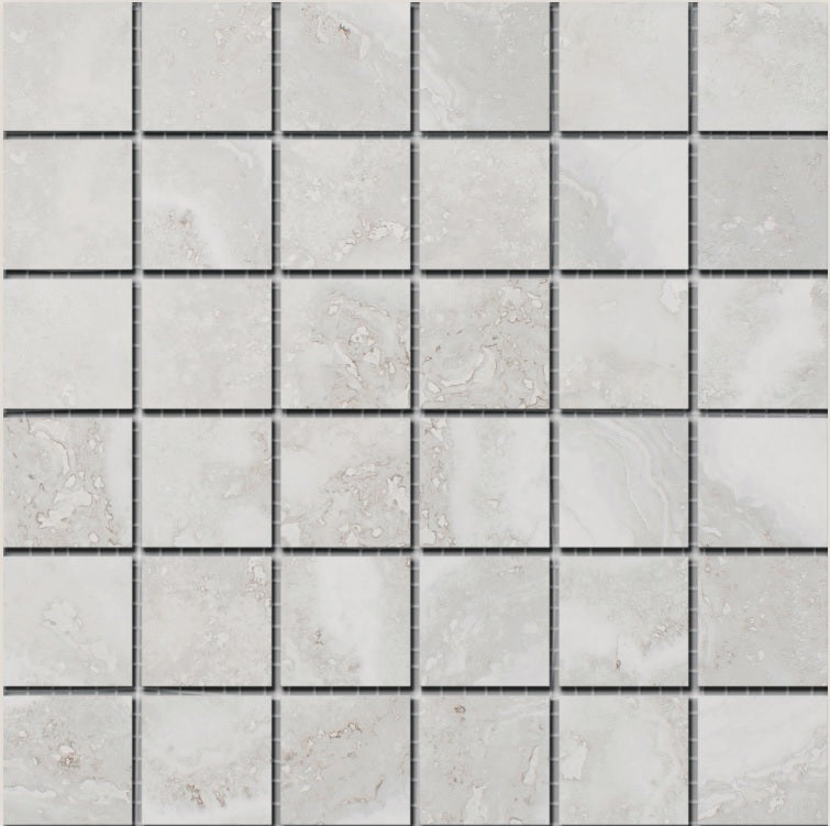 TRAVERTINO DI CARACALLA SILVER MOSAICO RMV29.2x29.2