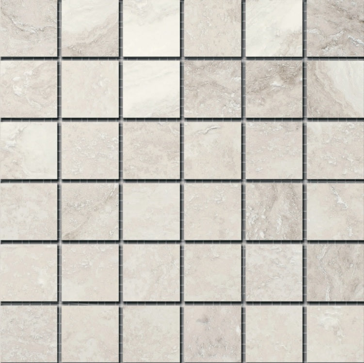 TRAVERTINO DI CARACALLA BIANCO MOSAICO RMV29.2x29.2