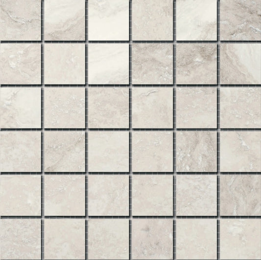 TRAVERTINO DI CARACALLA BIANCO MOSAICO RMV29.2x29.2