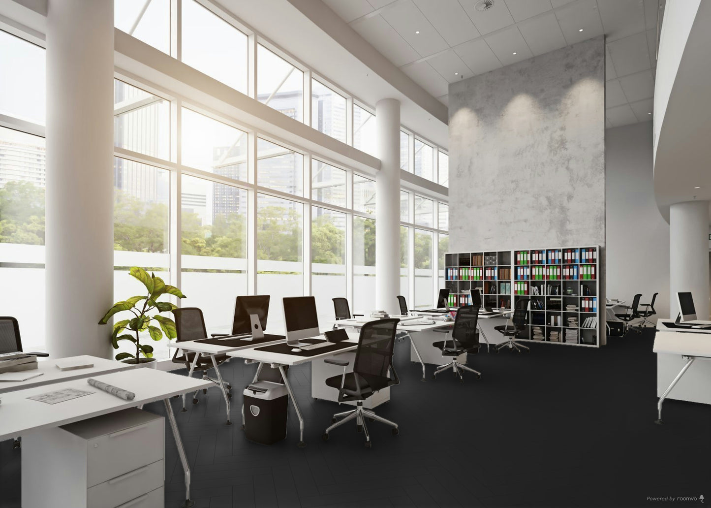 SPC HERRINGBONE Black HB U190