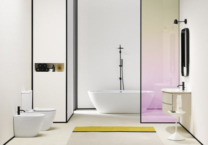 PURA WC compact, evacuare S/P, alb ExtraGlaze