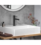 SOLARIS Baterie lavoar, negru mat