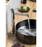 SOLARIS Baterie lavoar înaltă, crom