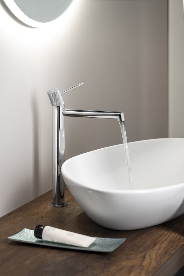 SOLARIS Baterie lavoar înaltă, crom