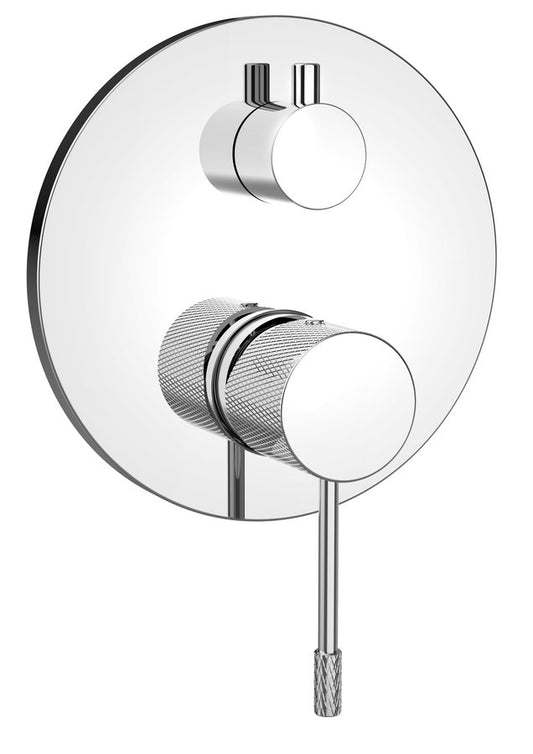 SOLARIS Baterie duș încastrată, 2 căi, crom