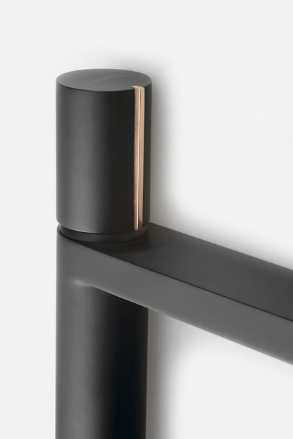 KAISA Baterie lavoar înaltă 235 mm, negru/cupru mat