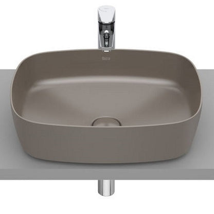 INSPIRA Lavoar baie pe blat, maro  Soft 50x37 cm