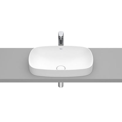INSPIRA Lavoar baie incastrat, alb mat  Soft 55x37 cm