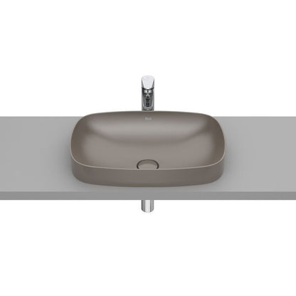 INSPIRA Lavoar baie incastrat, maro  Soft 55x37 cm