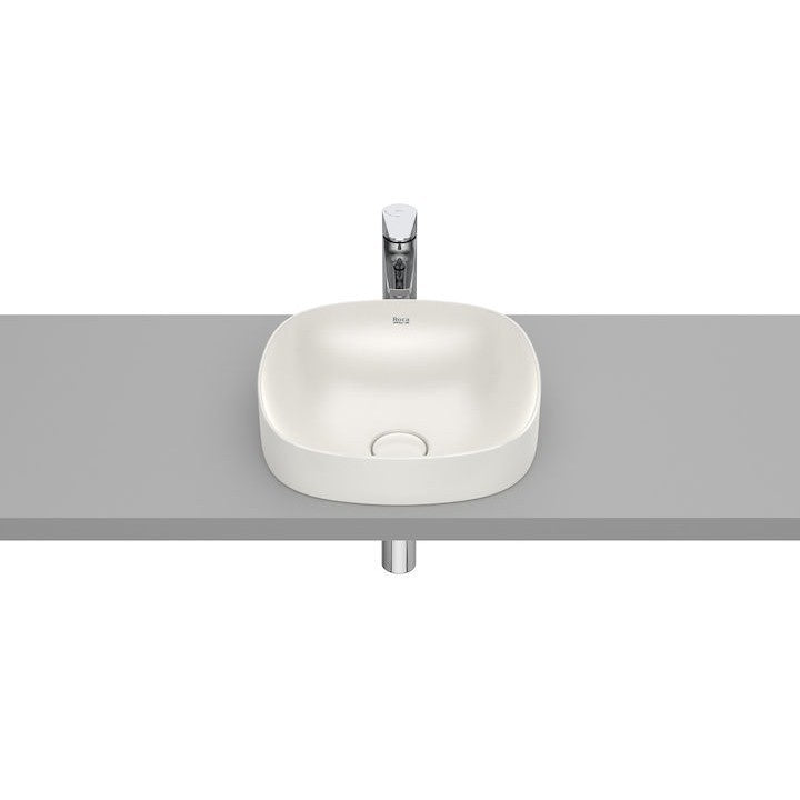 INSPIRA Chiuveta baie incastrata, bej, patrata  Soft 37x37 cm