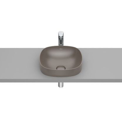 INSPIRA Lavoar baie incastrat, maro, patrat  Soft 37x37 cm