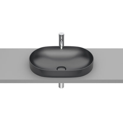 INSPIRA Lavoar baie incastrat, antracit, oval  Round 55x37 cm