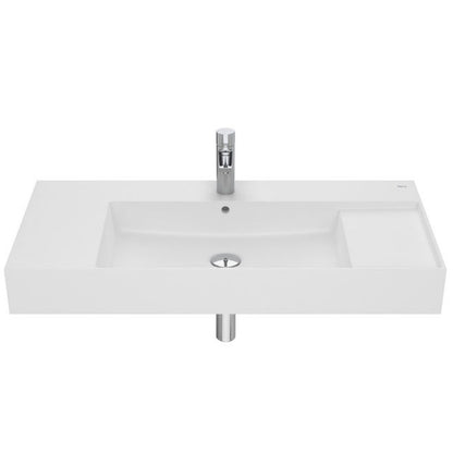 INSPIRA Lavoar baie suspendat, alb mat  Square 100x49 cm