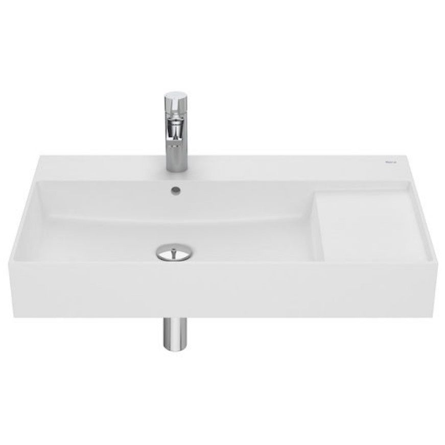 INSPIRA Lavoar baie suspendat, alb mat  Square 80x49 cm