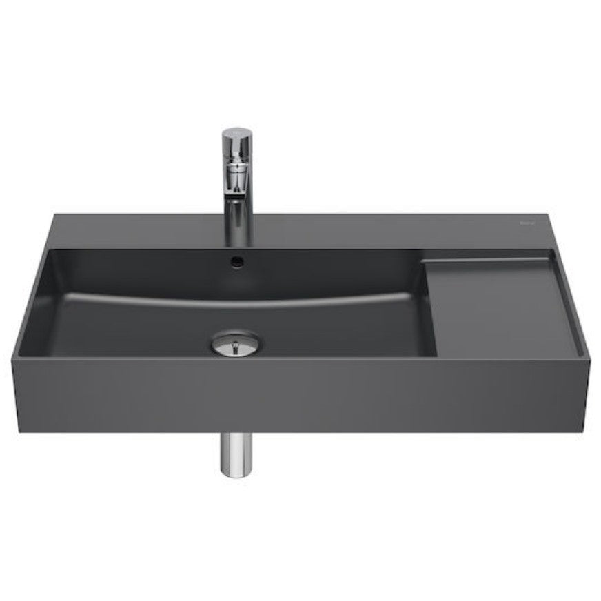 INSPIRA Lavoar baie suspendat, antracit  Square 80x49 cm