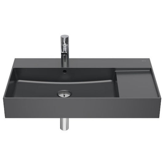 INSPIRA Lavoar baie suspendat, antracit  Square 80x49 cm