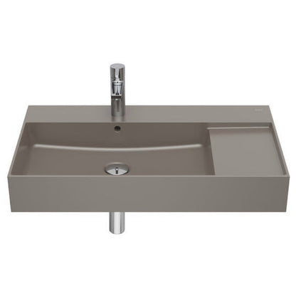 INSPIRA Chiuveta baie suspendata, maro  Square 80x49 cm