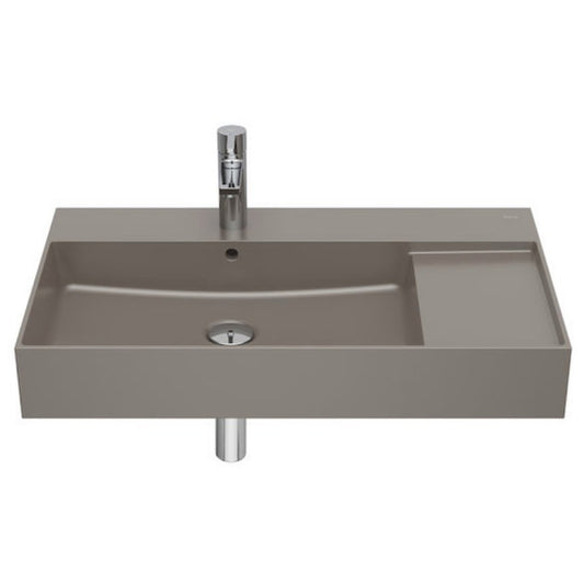 INSPIRA Chiuveta baie suspendata, maro  Square 80x49 cm